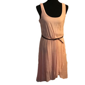Great condition hi-lo pale pink dress size medium